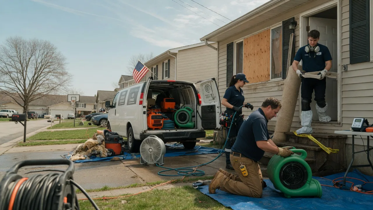 Water Damage Restoration in Dunlevy, PA near me